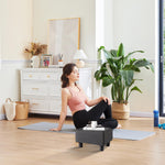 Load image into Gallery viewer, Luxora Rectangle Dark Gray Linen Small Foot Stool
