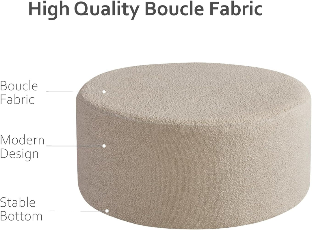 Khaki Round Coffee Table #120003