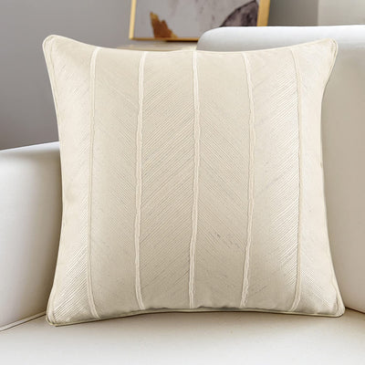 Stylish White Throw Pillow Covers