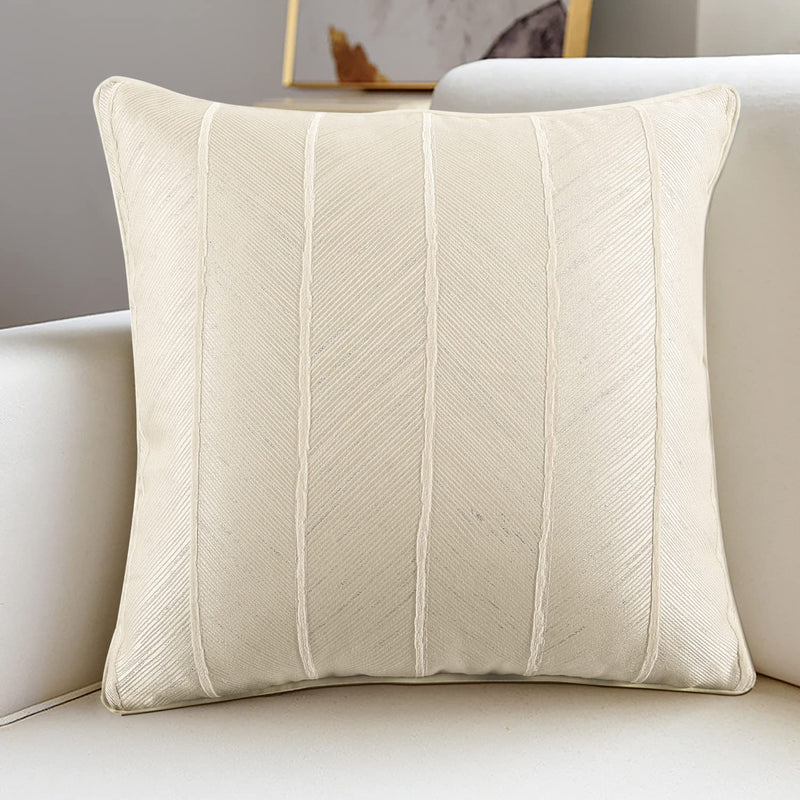Stylish White Throw Pillow Covers