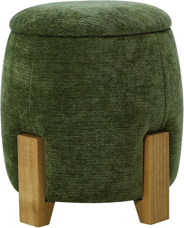 Pillar Round Storage Ottoman Get Set Style Furniture