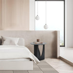 Load image into Gallery viewer, Black Round End Table #400010
