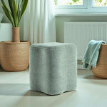 Load image into Gallery viewer, Flower Shaped Accent Stool, Plush petal-shaped ottoman (Green) #100167