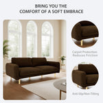Load image into Gallery viewer, Chocolate Wood Modern Living Room Sofa #100214
