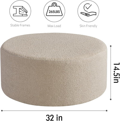 Khaki Round Coffee Table #120003