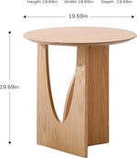 Load image into Gallery viewer, Wood Round End Table #400012
