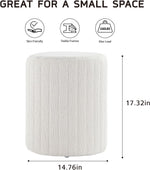 Load image into Gallery viewer, Tulum Round Ottoman with Soft Pad
