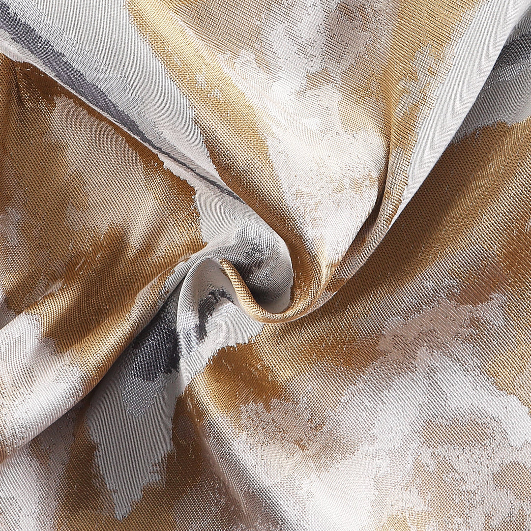 Stylish Gold-Silver Throw Pillow Covers