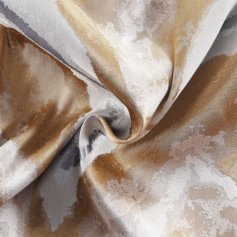 Stylish Gold-Silver Throw Pillow Covers