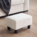 Load image into Gallery viewer, White Foot Resting Stool #100099
