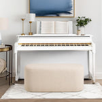 Load image into Gallery viewer, Taupe Boucle Bench #900016
