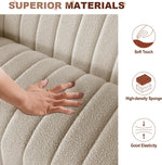 Load image into Gallery viewer, 3 Seats Taupe Tufted Sofa #030004

