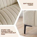Load image into Gallery viewer, 3 Seats Taupe Tufted Sofa #030004
