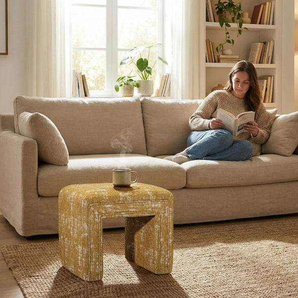 Moony Honey Blend Ottoman Get Set Style Furniture