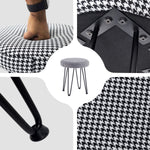 Load image into Gallery viewer, Velvet Striped Vanity Stool
