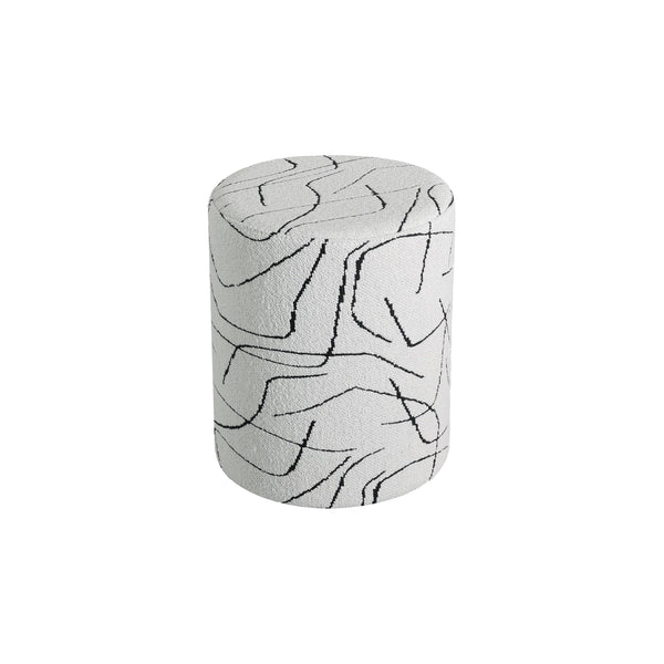 Paulo Bouclé Ottoman Get set style furniture