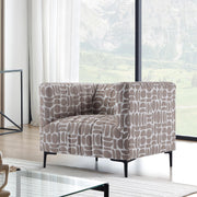 Single Tufted Bouclé Sofa in Champion #010066