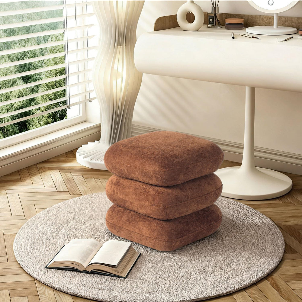 Stacked Rotating Ottoman Get Set Style Furniture