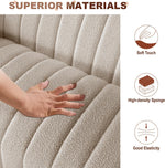 Load image into Gallery viewer, Khaki Tufted Sofa 2 Seats #020005
