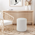 Load image into Gallery viewer, Tulum Round Ottoman with Soft Pad
