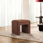 Load image into Gallery viewer, 20" Ottoman Bench Modern Vanity Chair with Wooden Legs, Multi-Functional Foot Stool, Comfy Sofa Footrest Assembled (Yellow) #100311