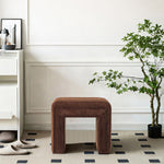 Load image into Gallery viewer, 20" Ottoman Bench Modern Vanity Chair with Wooden Legs, Multi-Functional Foot Stool, Comfy Sofa Footrest Assembled (Yellow) #100311