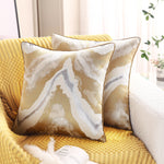Load image into Gallery viewer, Stylish Gold-Silver Throw Pillow Covers
