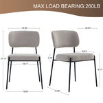 Load image into Gallery viewer, Beige Dining Chair*2 #130002
