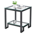 Load image into Gallery viewer, Glass End Table
