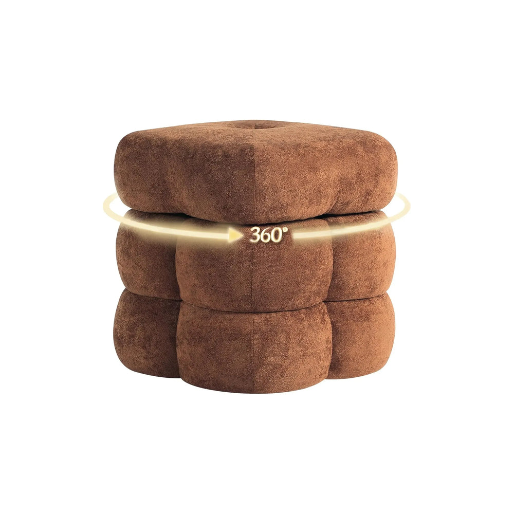 Flora Swivel Ottoman Get Set Style Furniture