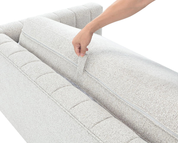 Luxora 84.6" Convertible Sleeper Sofa Bed, 2-in-1 Folding Sofa Bed with 2 Pillow (Gray) #030022 Get Set Style Furniture