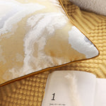Load image into Gallery viewer, Stylish Gold-Silver Throw Pillow Covers
