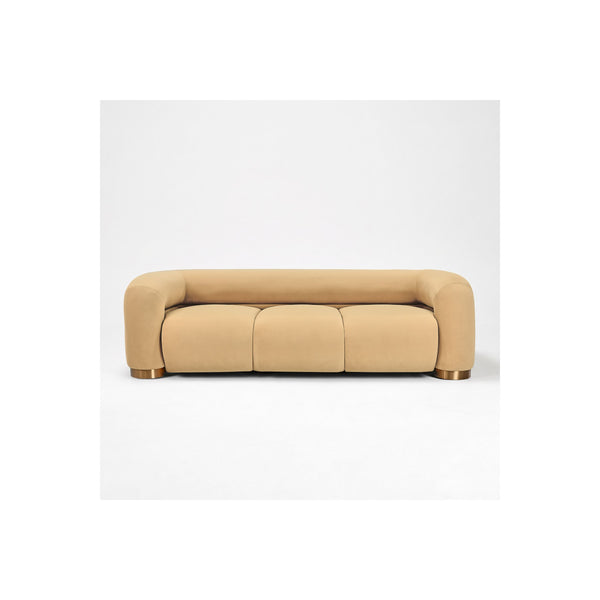 Aurelia Channel-Tufted Sofa (Camel) Get Set Style Furniture