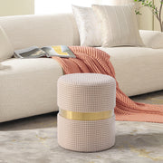 Modern Round Ottoman