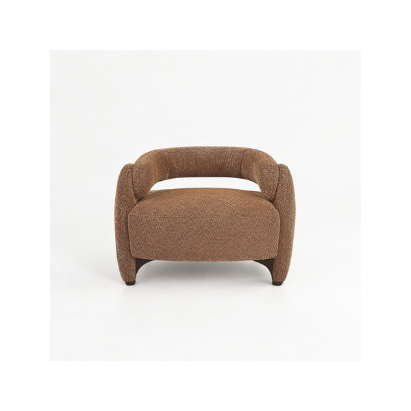 Echo Bouclé Barrel Chair (Cennamon) Get Set Style Furniture