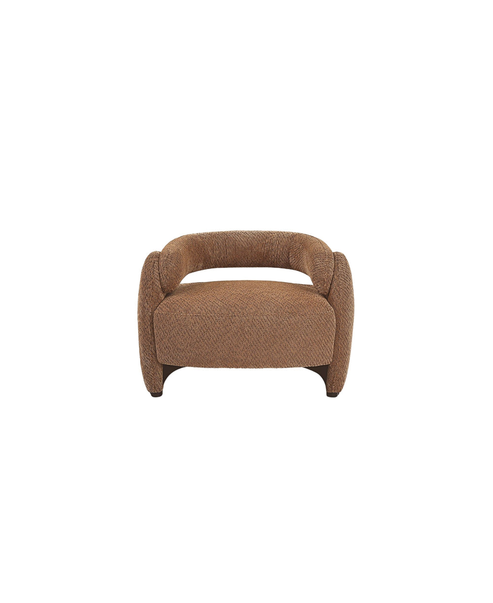 Echo Bouclé Barrel Chair — Cinnamon Get Set Style Furniture