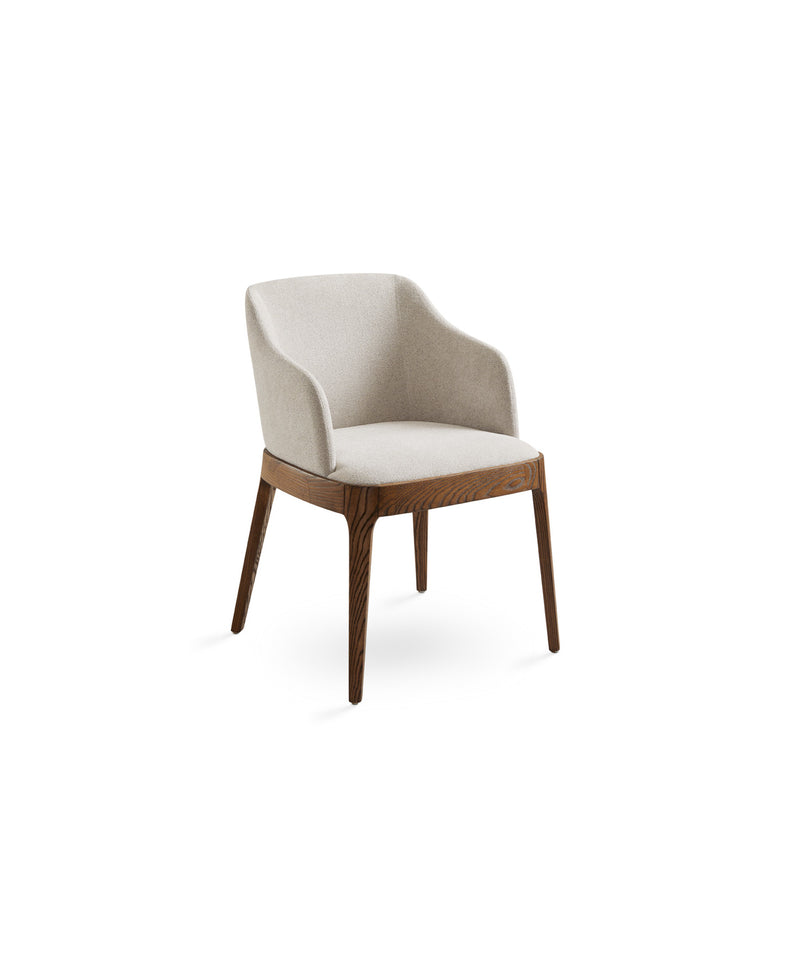 Antonia Dining Chair: Light Grey