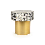 Load image into Gallery viewer, Augustine Bone Inlay End Table
