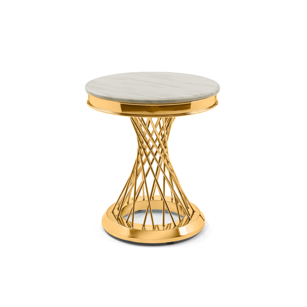 Bailey Gold End Table