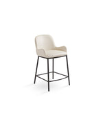 Load image into Gallery viewer, Bennett Counter Chair: Taupe Leatherette

