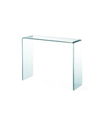 Load image into Gallery viewer, Bent Glass Console Table
