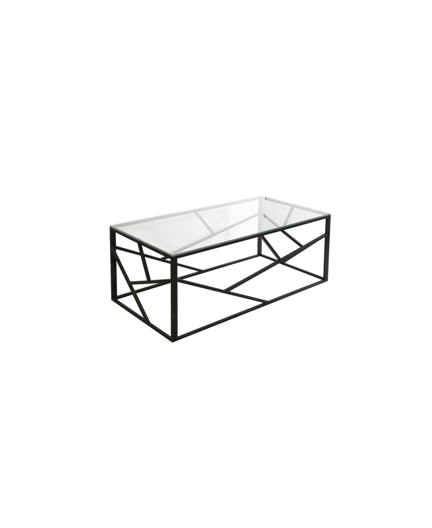 Carole Coffee Table: Black Frame