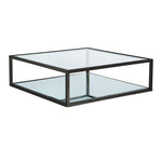 Load image into Gallery viewer, Caspian Black Coffee Table: Square
