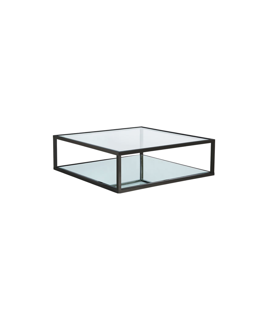 Caspian Black Coffee Table: Square