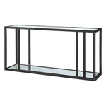 Load image into Gallery viewer, Caspian Black Console Table
