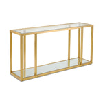 Load image into Gallery viewer, Caspian Console Table: Gold
