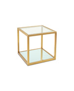 Load image into Gallery viewer, Caspian End Table: Gold
