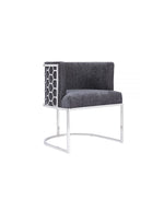 Load image into Gallery viewer, Chamberlain Chair: Charcoal Fabric
