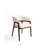 Load image into Gallery viewer, CHANLER CHAIR GY-DC-2987 White linen fabric

