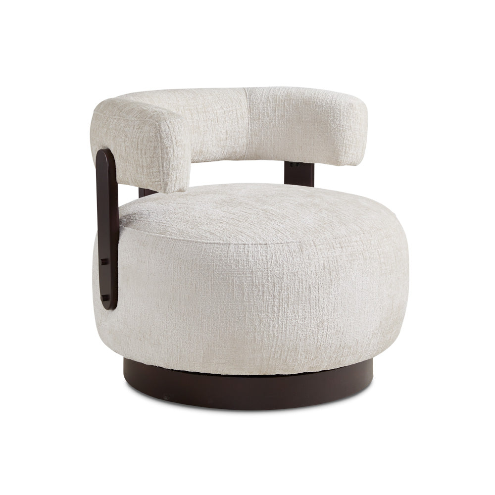 Cornwell Accent Chair: Taupe Linen